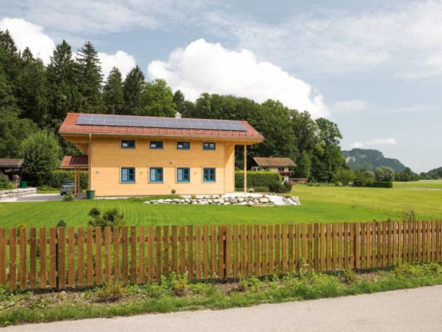 Blockhaus Allgäu von Chiemgauer Außenansicht
