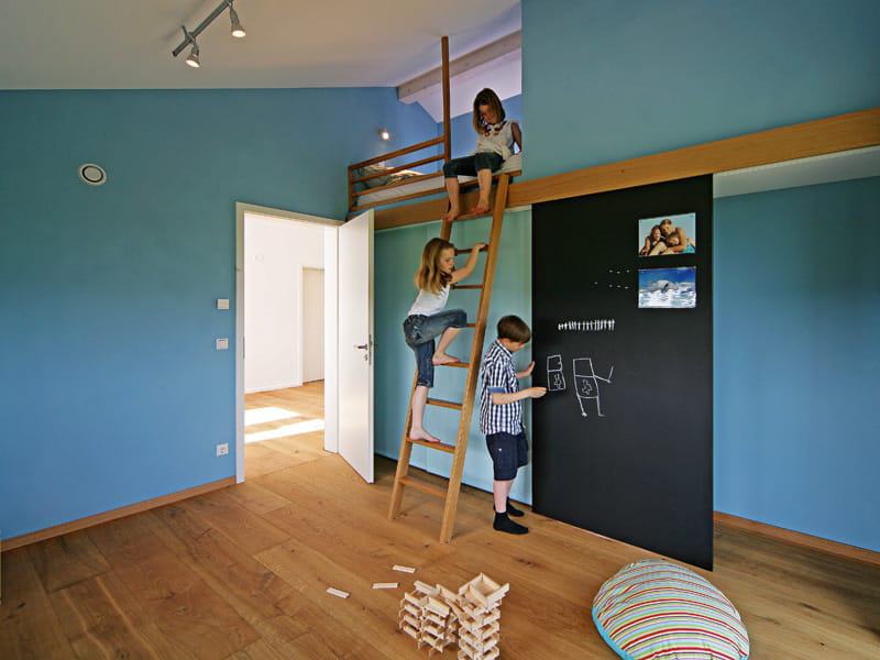 Entwurf Musterhaus Brettheim von Keitel Haus Kinderzimmer