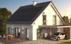 Senec Haus mit Anlage für Solarstrom