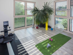 Fitness-Raum im Haus Althoff von Baumeister Haus