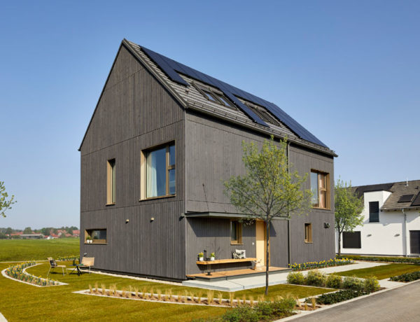 my smart green home von Baufritz außen