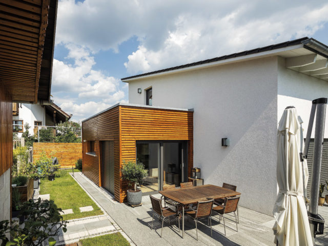 Fischerhaus Entwurf Modern 118 Terrasse