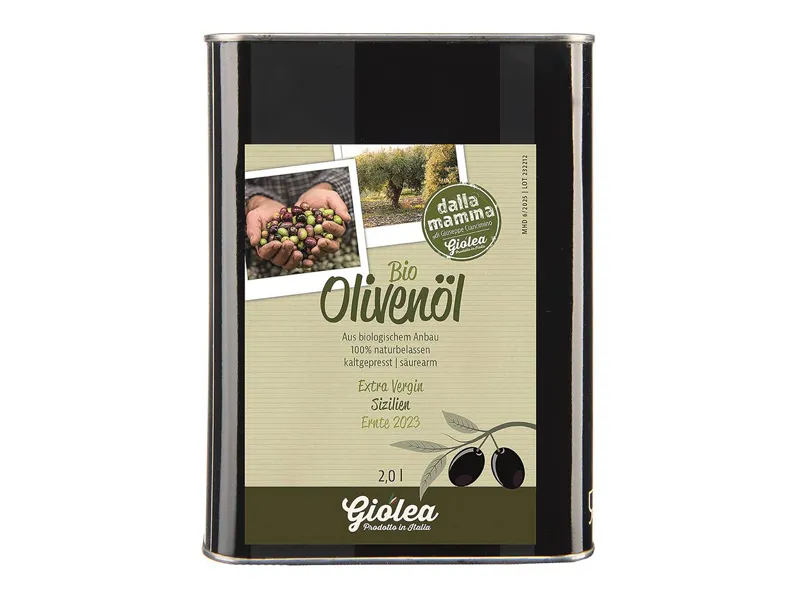 Bio-Olivenöl aus Italien